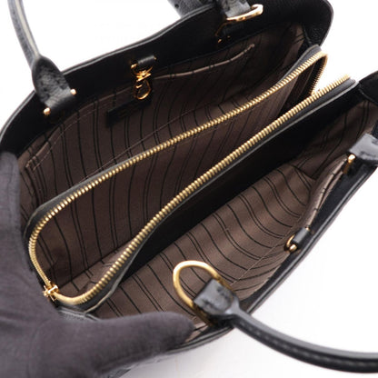 Louis Vuitton Handbag Montaigne BB Monogram Empreinte Noir 2-Way Leather — view 3