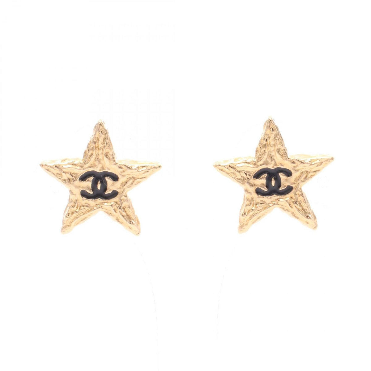 Chanel Earrings CC Logo Star