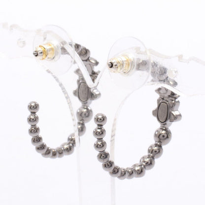 Chanel Earrings CC Logo Star Hoop Rhinestone — view 3