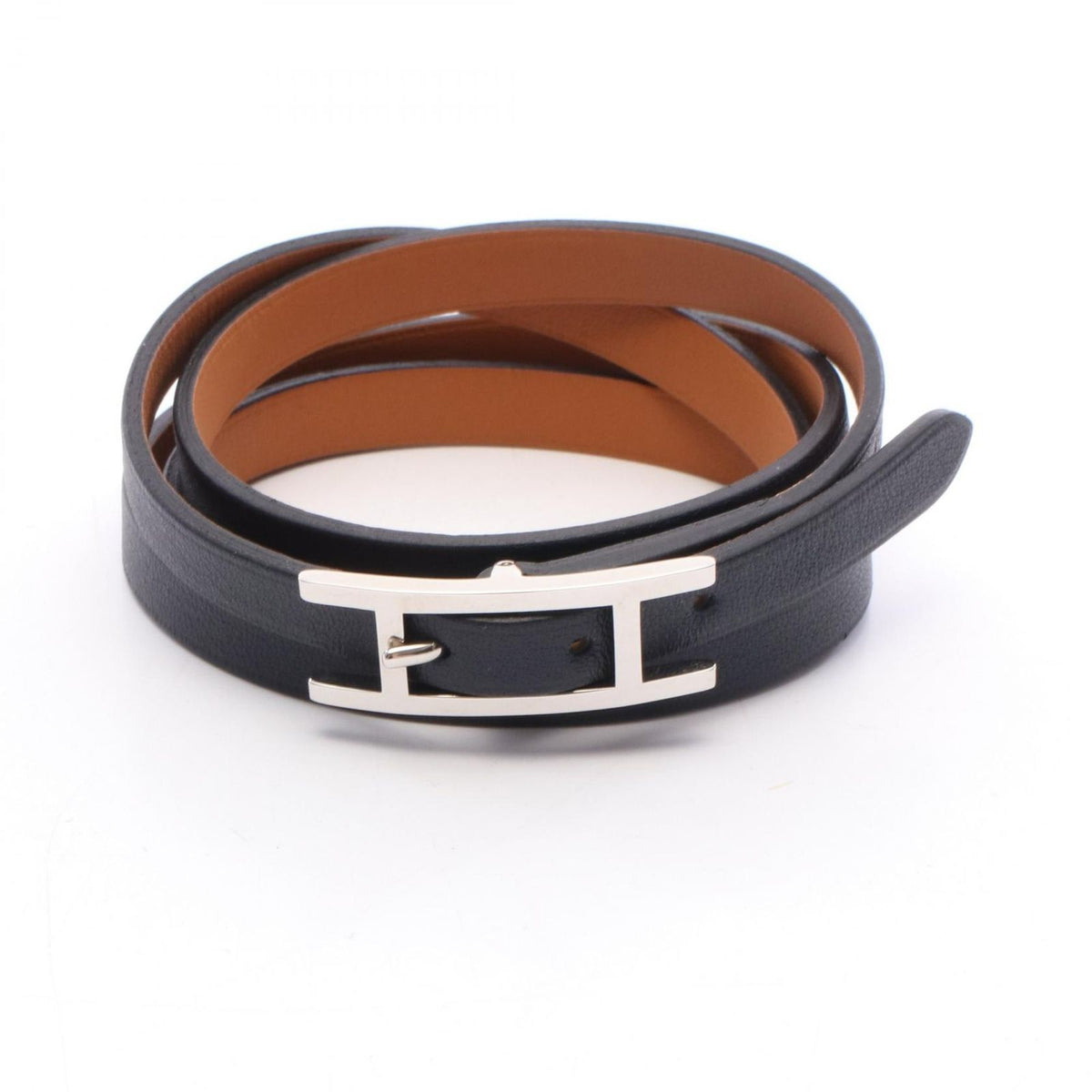 Hermes Bracelet Behapi Long Reversible Leather
