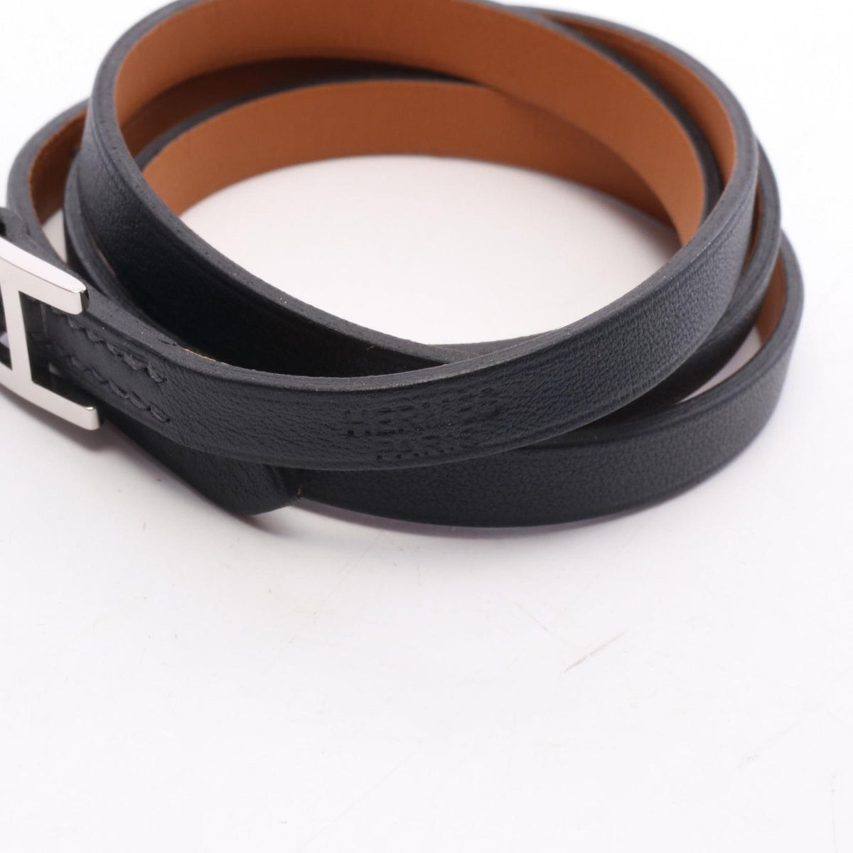 Hermes Bracelet Behapi Long Reversible Leather — view 3