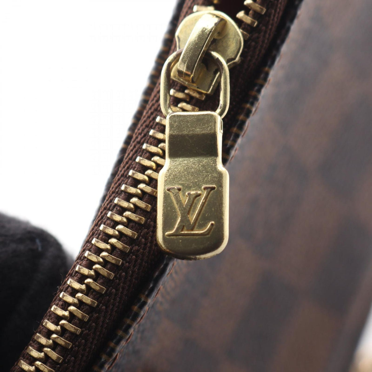 Louis Vuitton Handbag Mini Pochette Accessoires Damier Ebene Leather — view 6