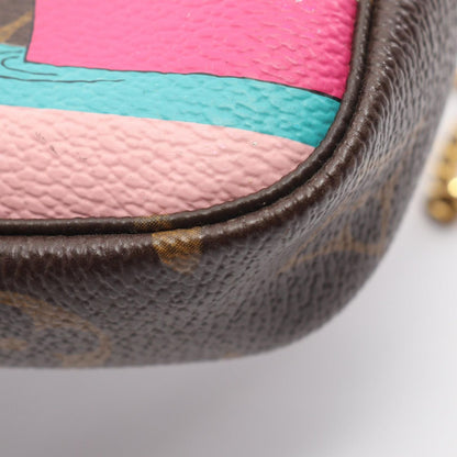 Louis Vuitton Handbag Mini Pochette Accessoires Monogram Illustre — view 6