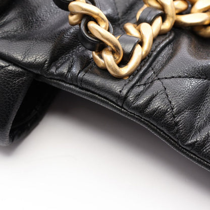 Chanel Shoulder Bag 19 Dixneuf Quilted 2-Way Black Lambskin Chanel 19 Chain — view 7