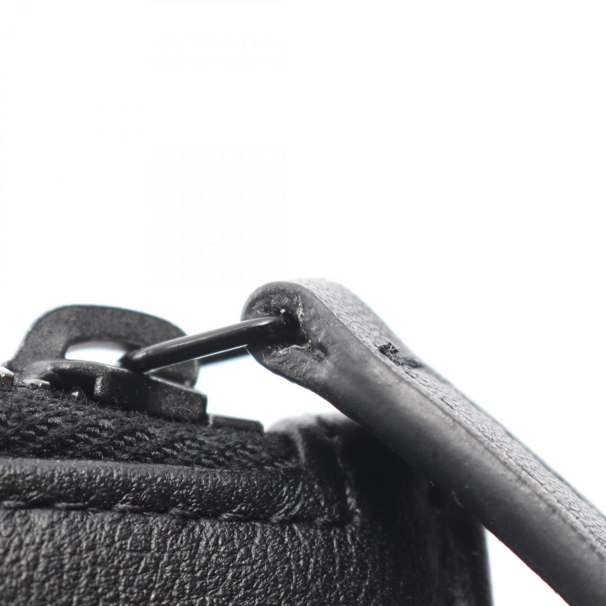 Chanel Coin Purse Quilted Black Leather Fragment Case — view 8