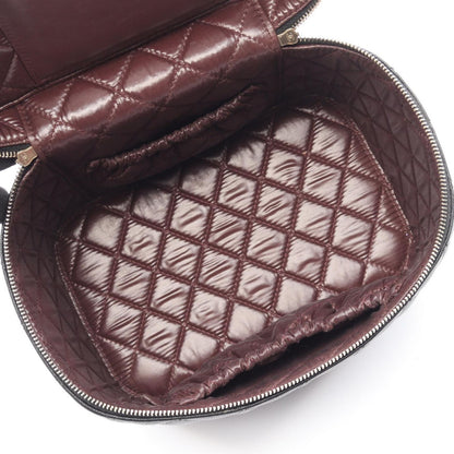 Chanel Handbag Timeless Classic Quilted Black Caviar Leather Vanity Bag — view 3