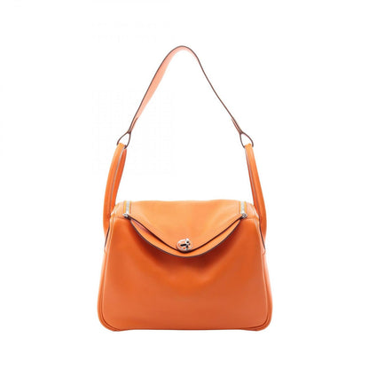 Hermes Shoulder Bag Lindy 30 Orange