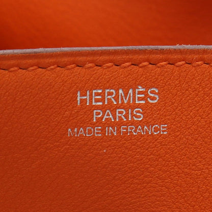 Hermes Shoulder Bag Lindy 30 Orange — view 4