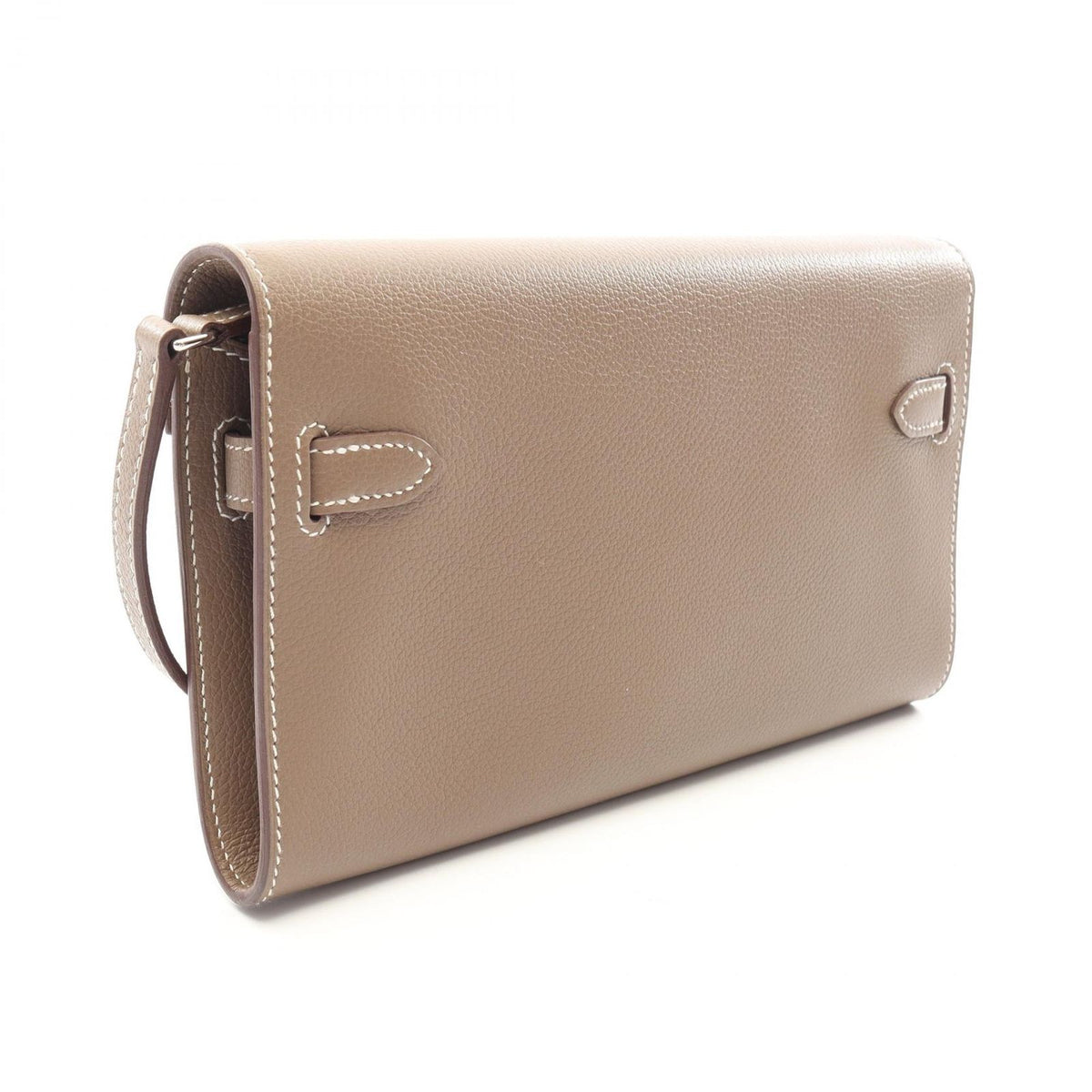 Hermes Shoulder Bag Kelly Long to Go Sellier Etoupe — view 2