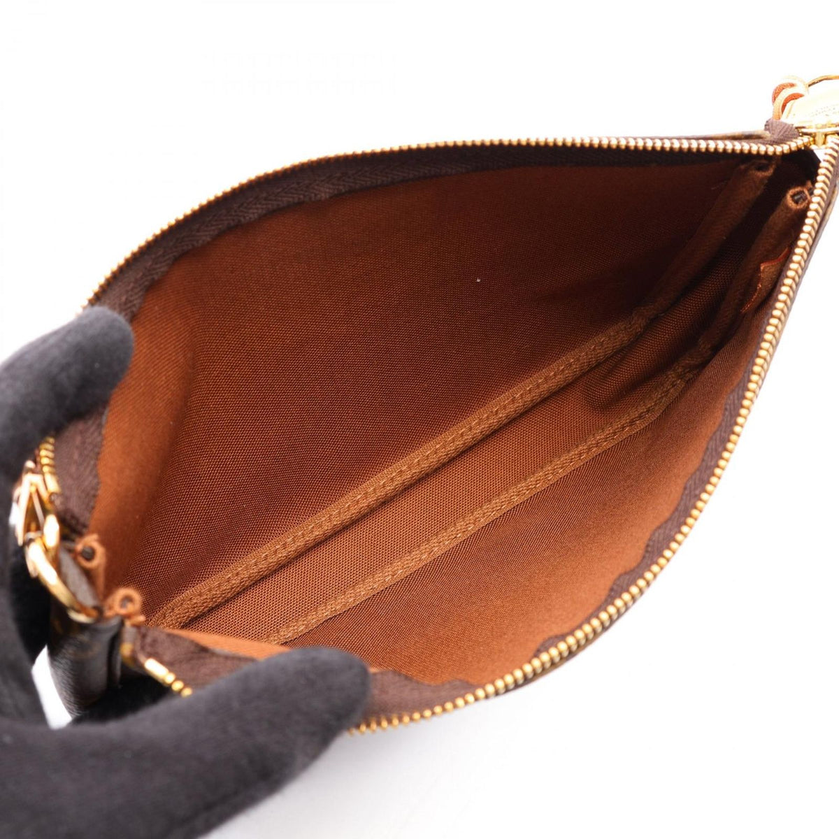 Louis Vuitton Handbag Pochette Accessoires Monogram Leather — view 3