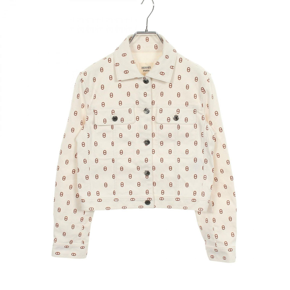 Hermes Denim Jacket Chaine D'ancre Cotton