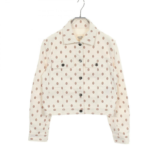 Hermes Denim Jacket Chaine D'ancre Cotton