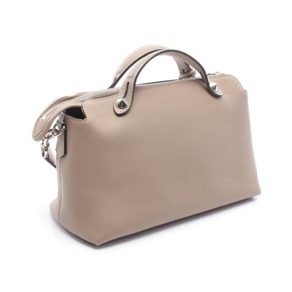 Fendi Handbag by the Way Medium Greige Leather — view 2