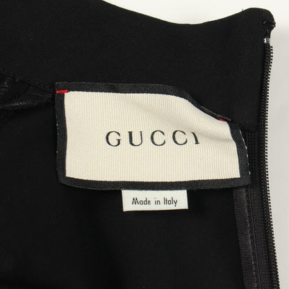 Gucci Dress Horsebit Short Sleeve Rayon Nylon — view 3