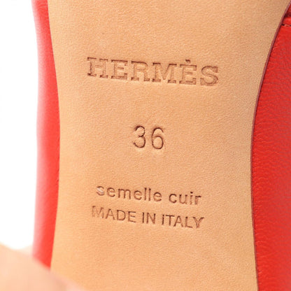 Hermes Pumps Suede Leather Sandals — view 6