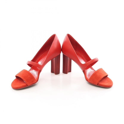Hermes Pumps Suede Leather Sandals — view 3