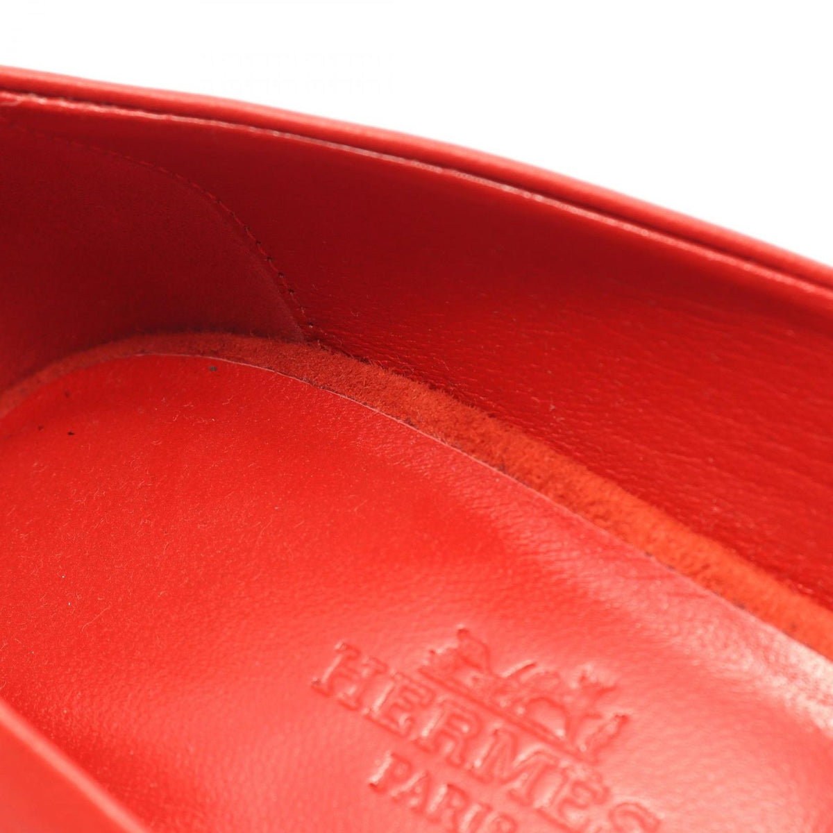 Hermes Pumps Suede Leather Sandals — view 8