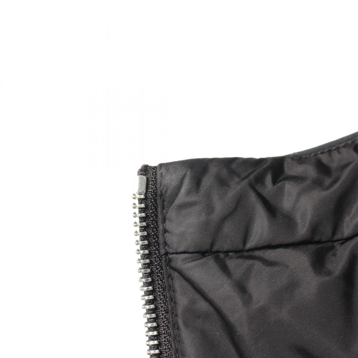 Prada Down Jacket Re-Nylon Triangle Logo Hooded Nylon Coat — view 7