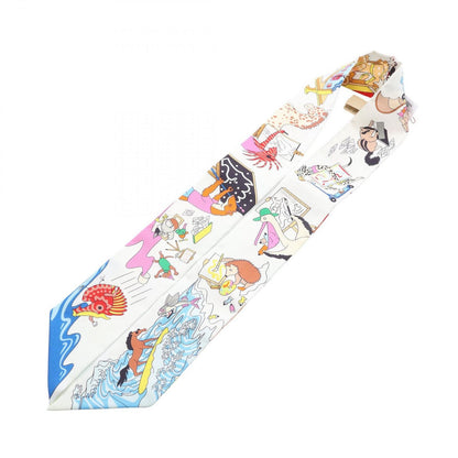 Hermes Scarf Twilly Academia Hippica Ribbon Silk — view 3