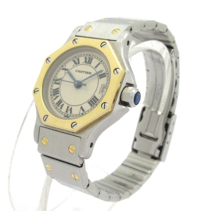 Cartier Watch Santos Octagon Ivory — view 2