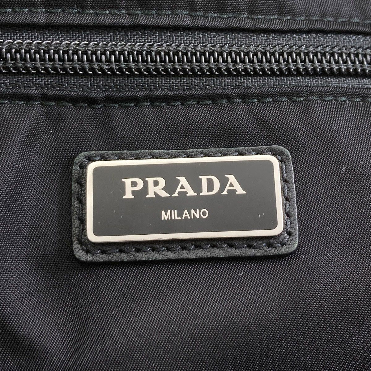 Prada Logo Shoulder Bag Nylon — view 6