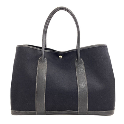 Hermes Garden Party PM Silver Tote Bag Toile Officier Negonda — view 2