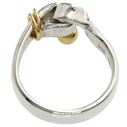 Tiffany & Co Hook & Eye Ring Silver 18k Yellow Gold — view 4