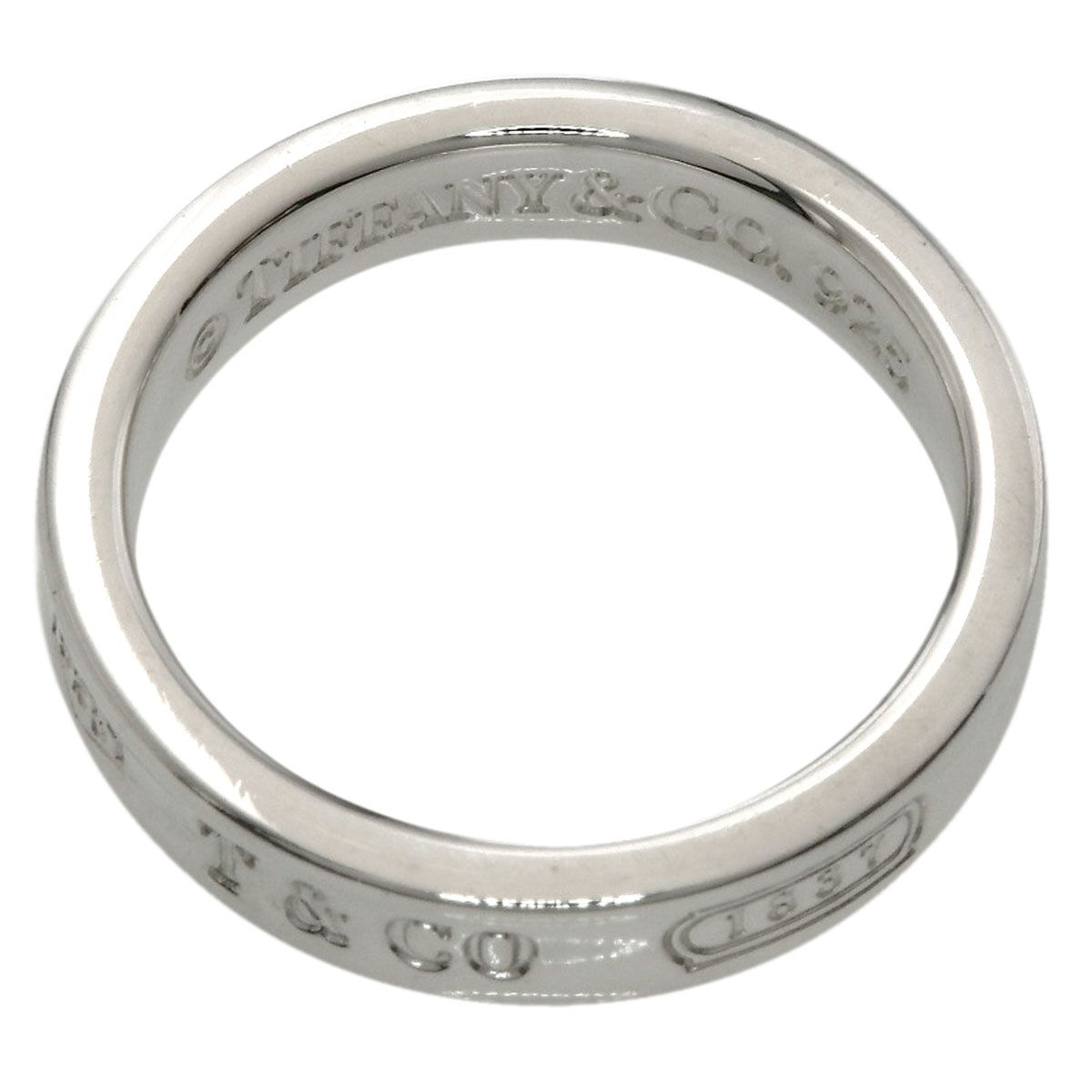 Tiffany & Co 1837 Narrow Ring Silver — view 4