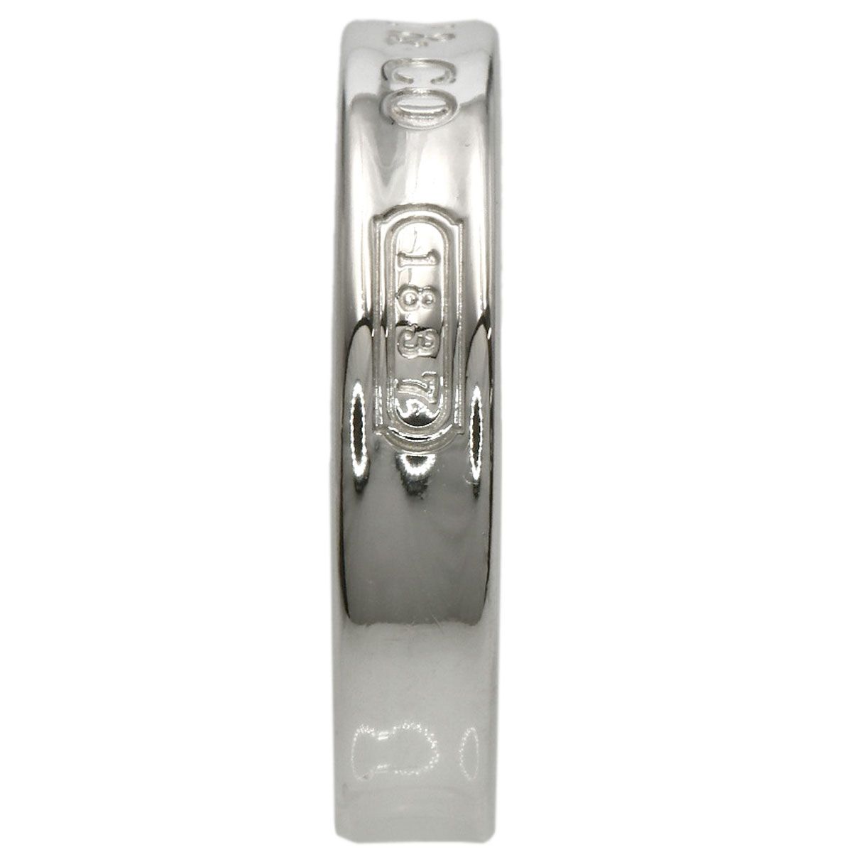 Tiffany & Co 1837 Narrow Ring Silver — view 3