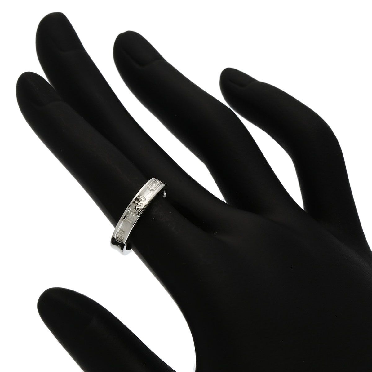 Tiffany & Co 1837 Narrow Ring Silver — view 5