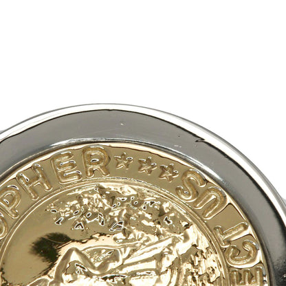 Tiffany & Co St Christopher Coin Pendant Silver 18k Yellow Gold — view 4