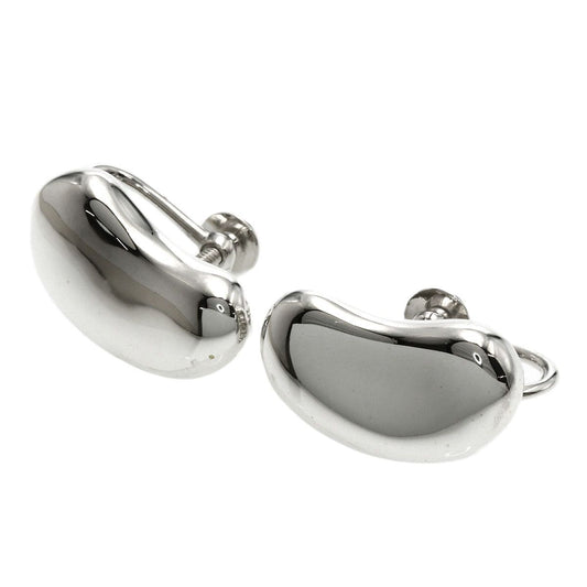Tiffany & Co Bean Earrings Silver