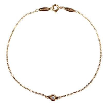 Tiffany & Co by the Yard 750 Diamond D Frame Included Bracelet