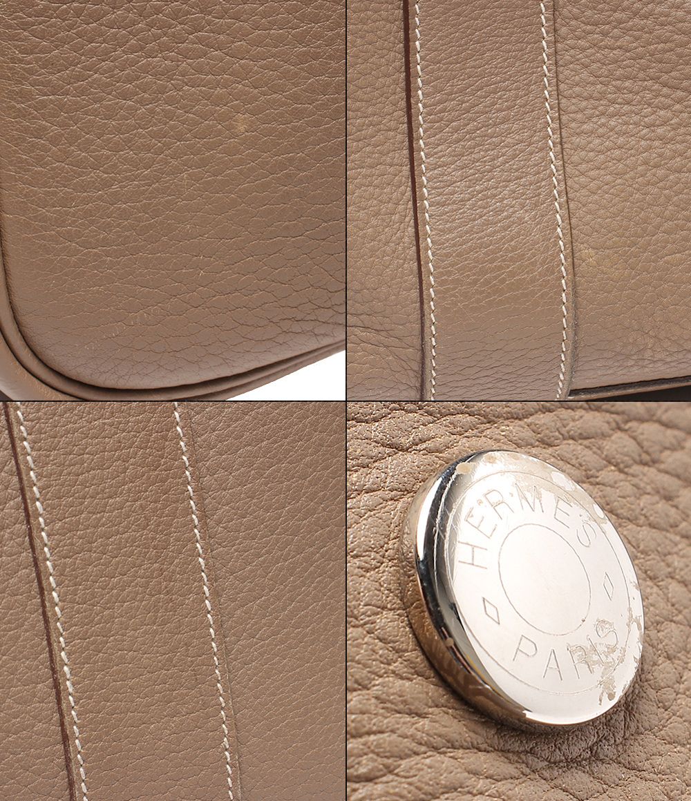Hermes Tote Bag Silver Garden Party PM — view 8