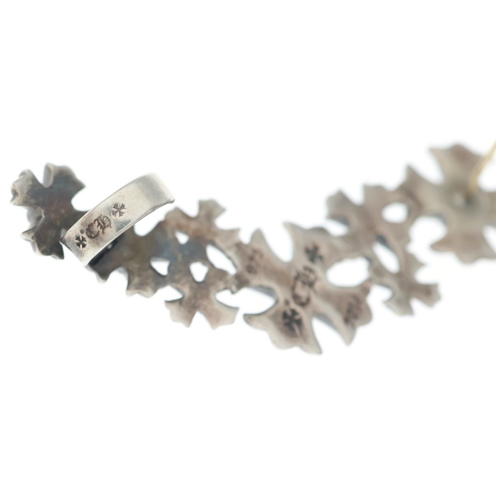 Chrome Hearts Climber CH Pls Crimber CH Plus Earrings Ear Cuff Silver — view 6