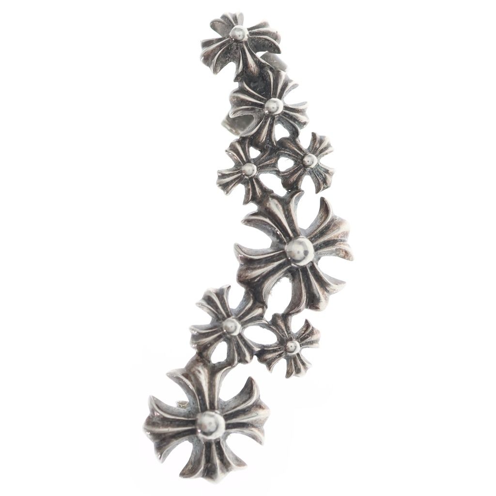Chrome Hearts Climber CH Pls Crimber CH Plus Earrings Ear Cuff Silver