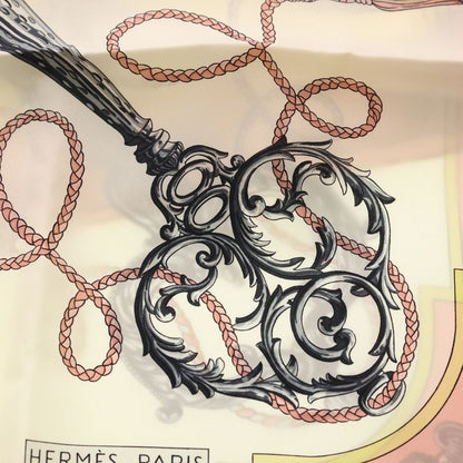 Hermes Carre 90 Silk Scarf Pink — view 2