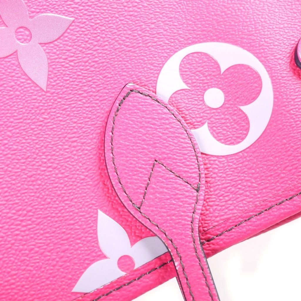 Louis Vuitton Monogram Midnight Future Neverfull MM Tote Bag Pink Purple Leather — view 7
