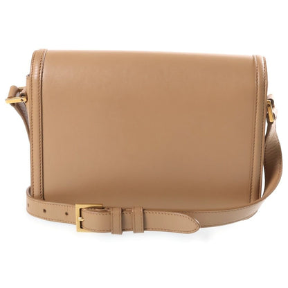 Saint Laurent Paris Solferino Medium Shoulder Bag Calfskin Brown — view 2