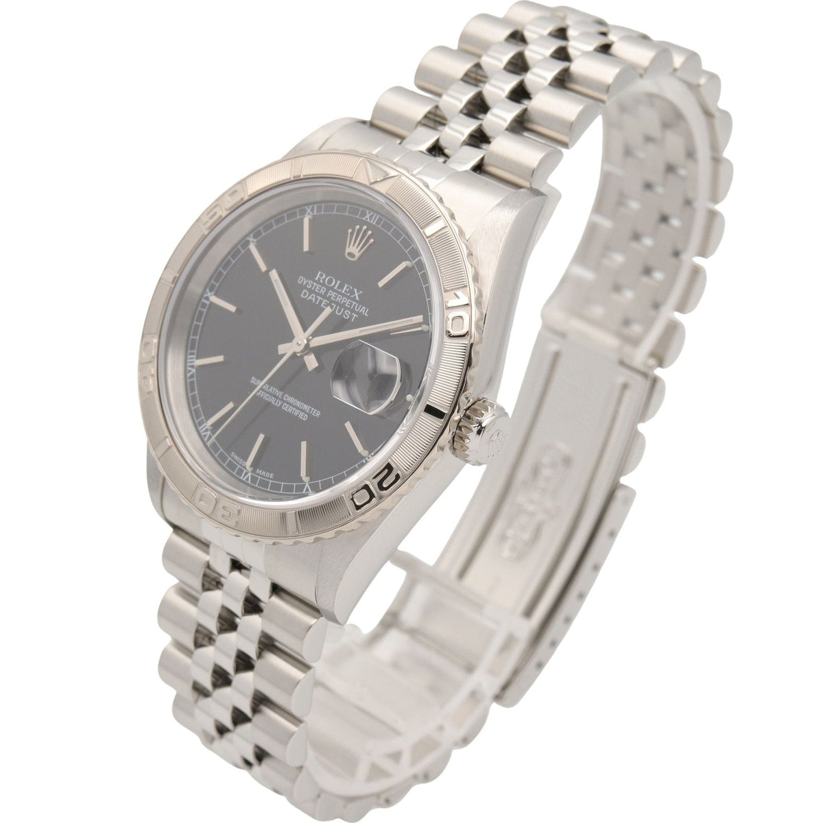 Rolex Watch Thunderbird 18k White Gold Stainless Steel — view 2