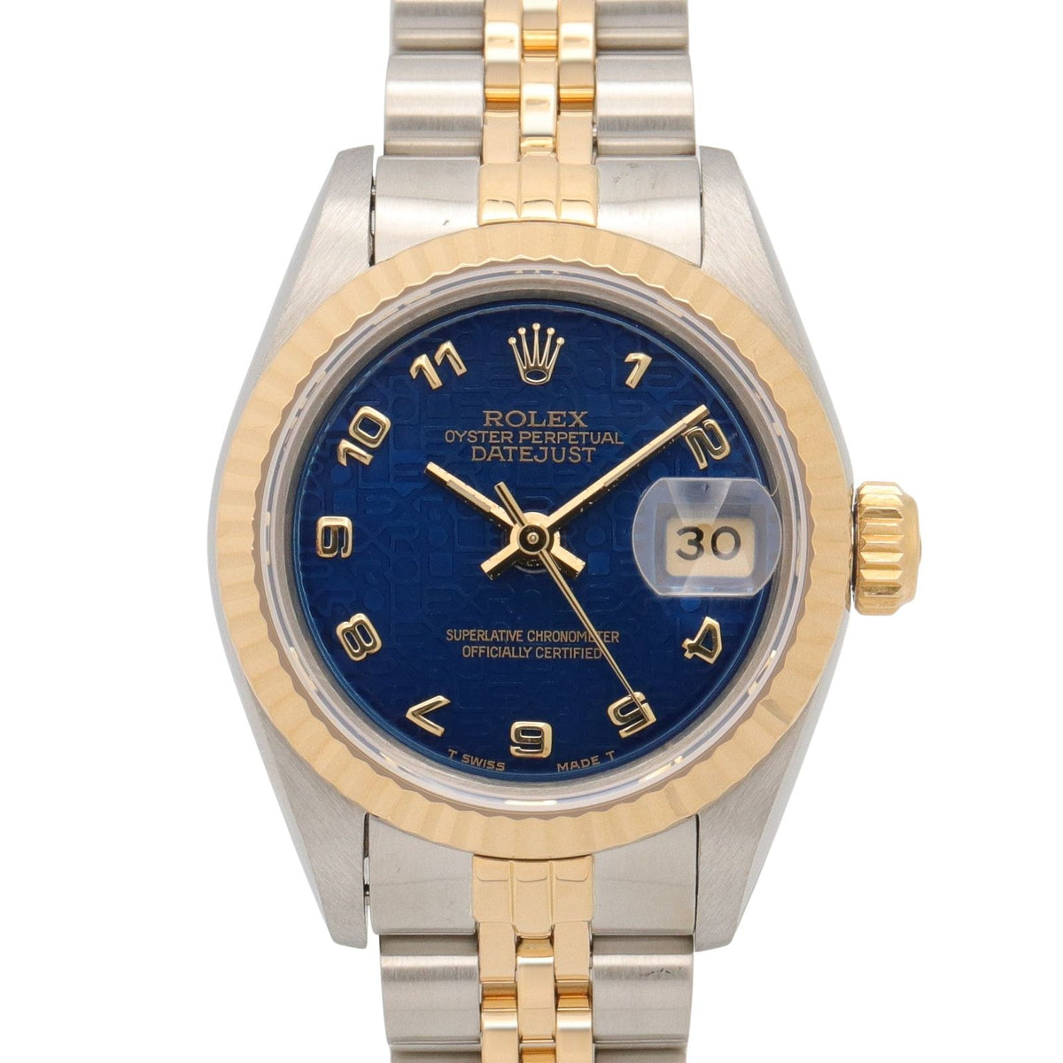 Rolex Watch Datejust BL Precon AR 18k Stainless Steel