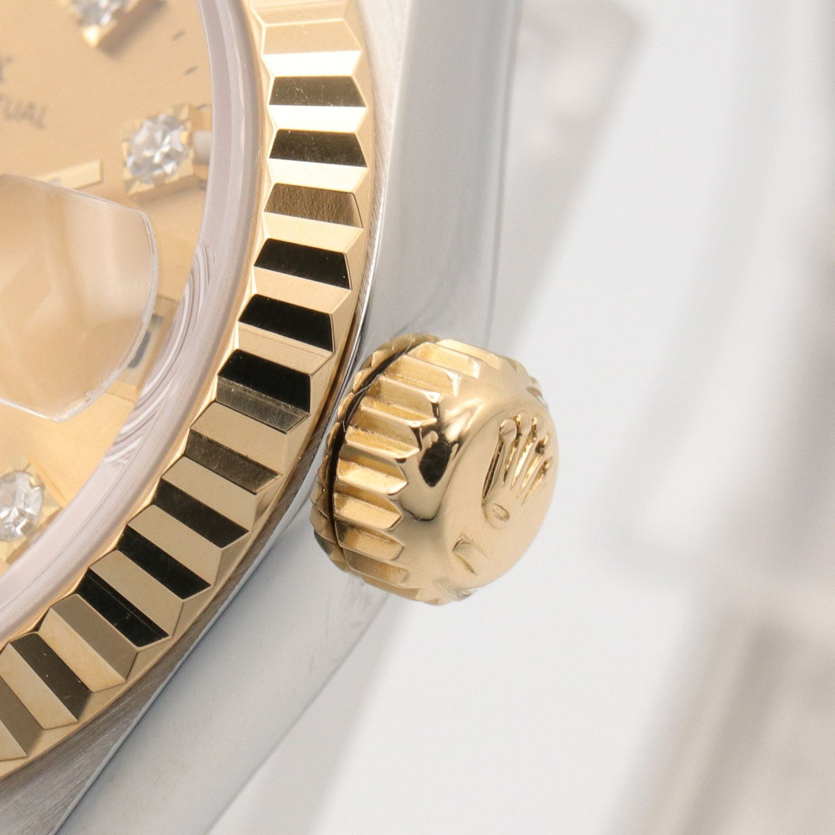 Rolex Watch Datejust Diamond 18k Stainless Steel — view 6