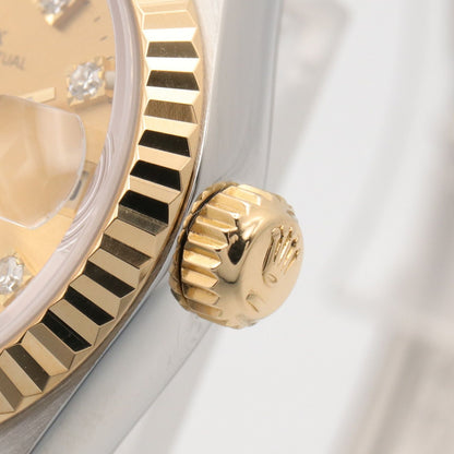 Rolex Watch Datejust Diamond 18k Stainless Steel — view 6
