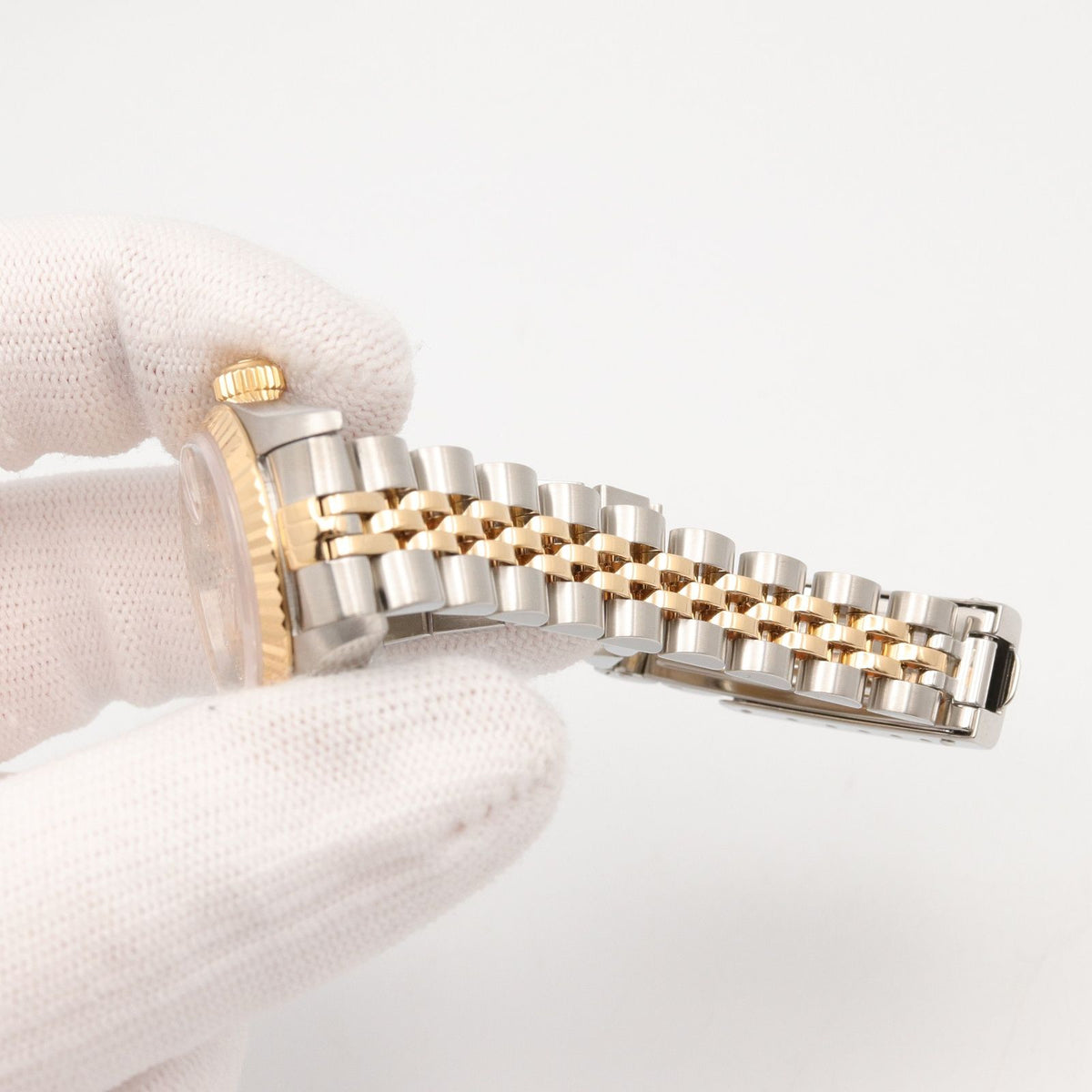 Rolex Watch Datejust Diamond 18k Stainless Steel — view 8