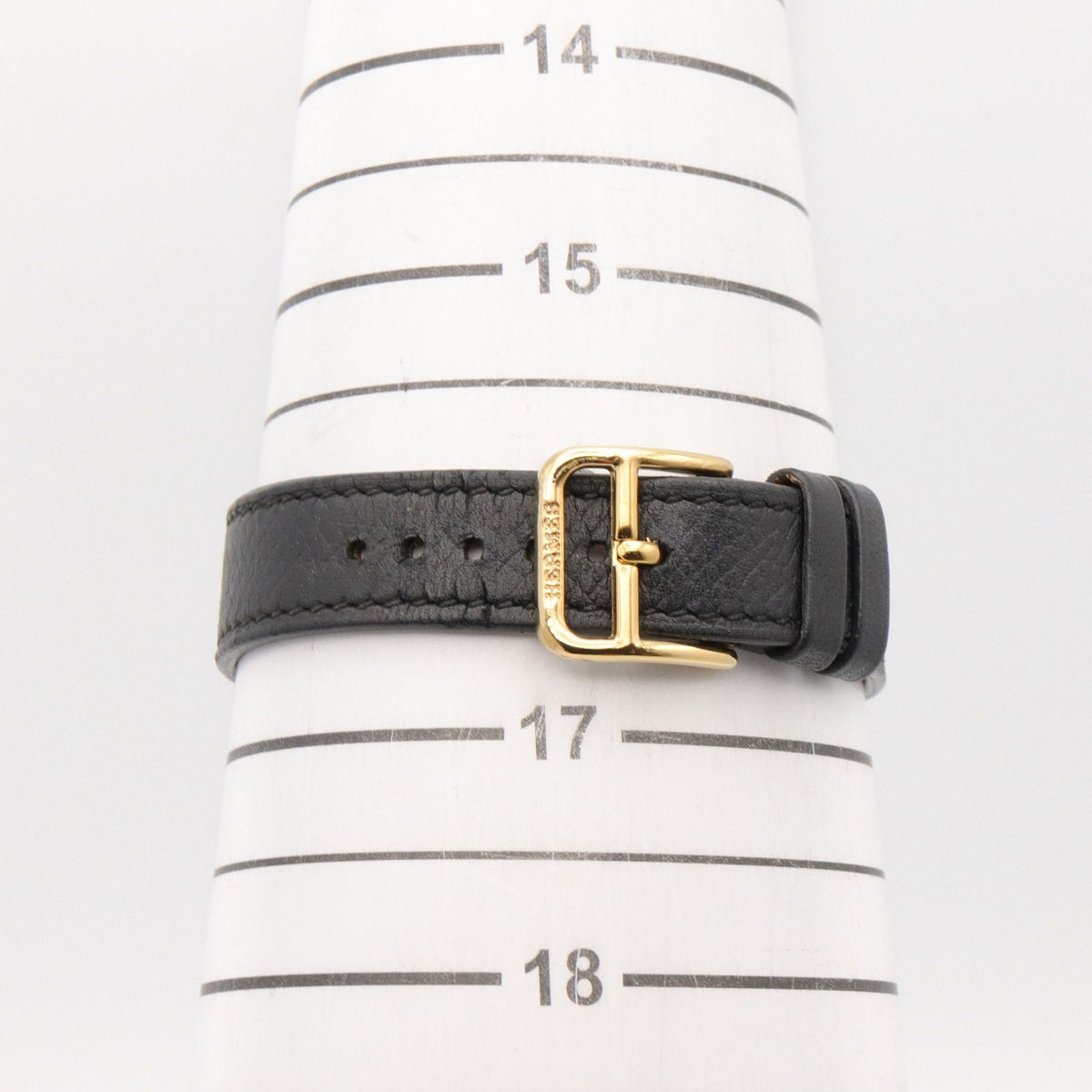 Hermes Watch H White Leather — view 8