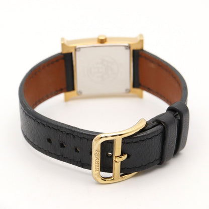 Hermes Watch H White Leather — view 5
