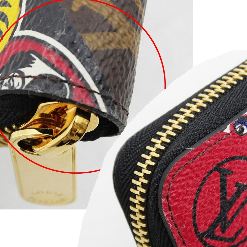 Louis Vuitton Zippy Wallet Kansai Yamamoto Kabuki Daruma Bifold Monogram — view 8