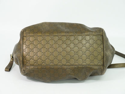Gucci Sukey Guccissima Leather 2-Way Shoulder Bag Blanc — view 3
