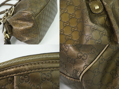 Gucci Sukey Guccissima Leather 2-Way Shoulder Bag Blanc — view 7