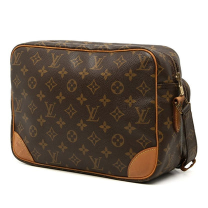 Louis Vuitton Monogram Nile Shoulder Bag Brown Leather — view 2